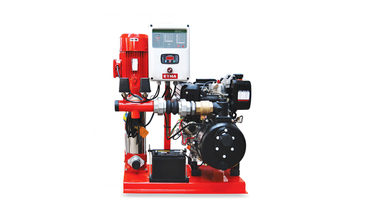 Konutsal Alarm Kitli Hidroforlar Y-KO + Dizel(Dik) Serileri