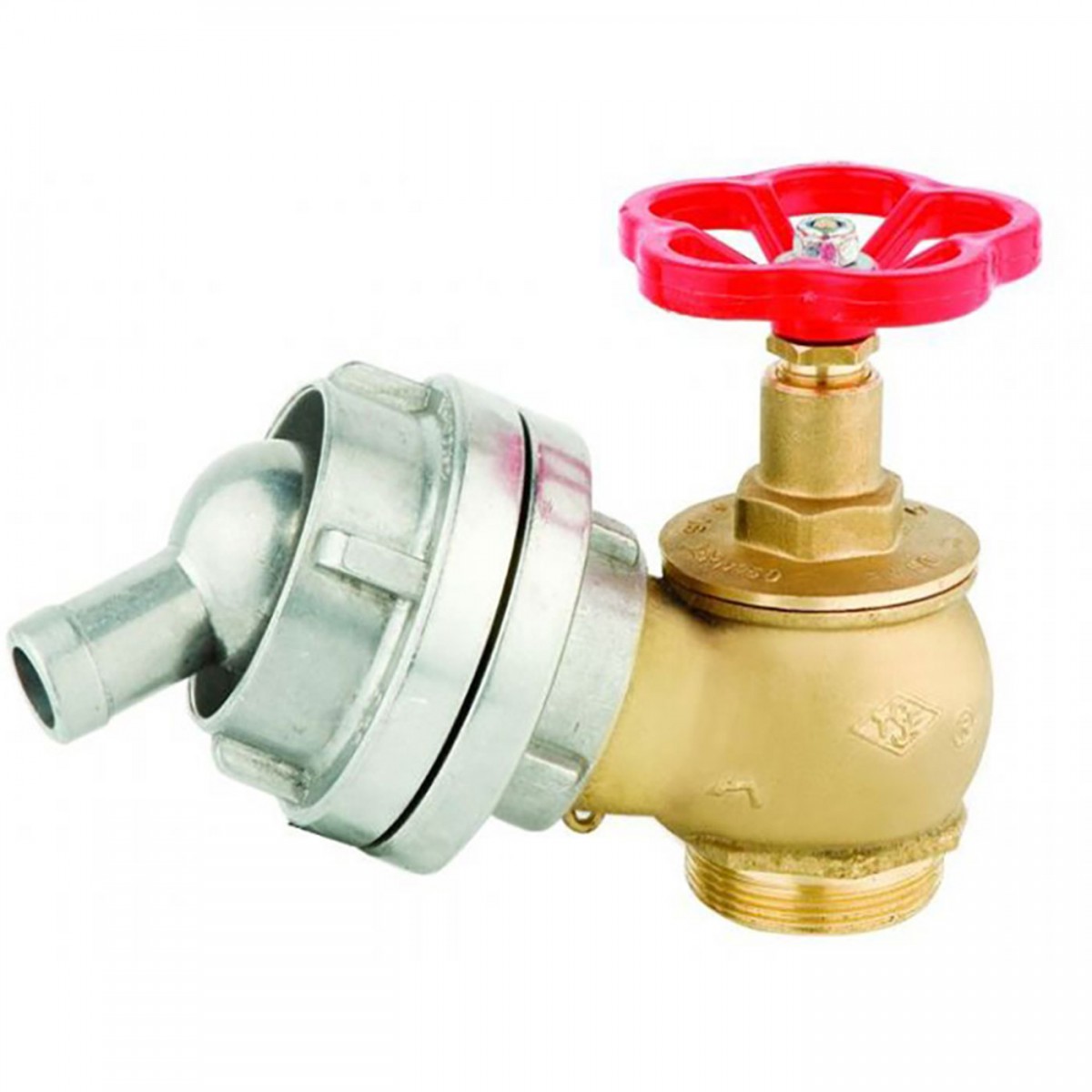 صمام الحريق مع تركيب خرطوم الألومنيوم
