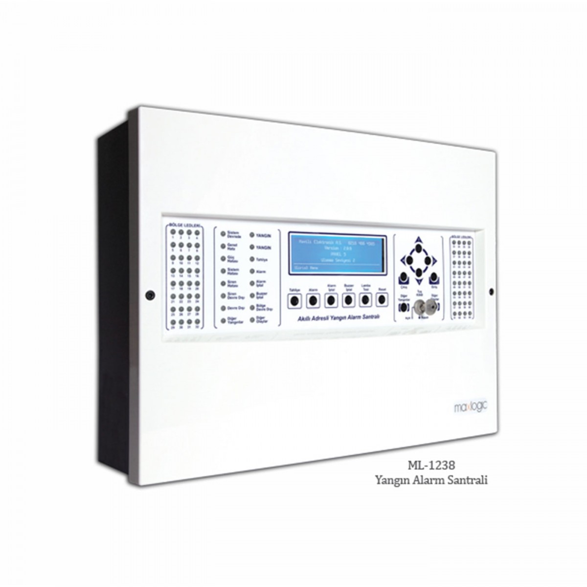 ML-1238 لوحة مفاتيح إنذار الحريق
