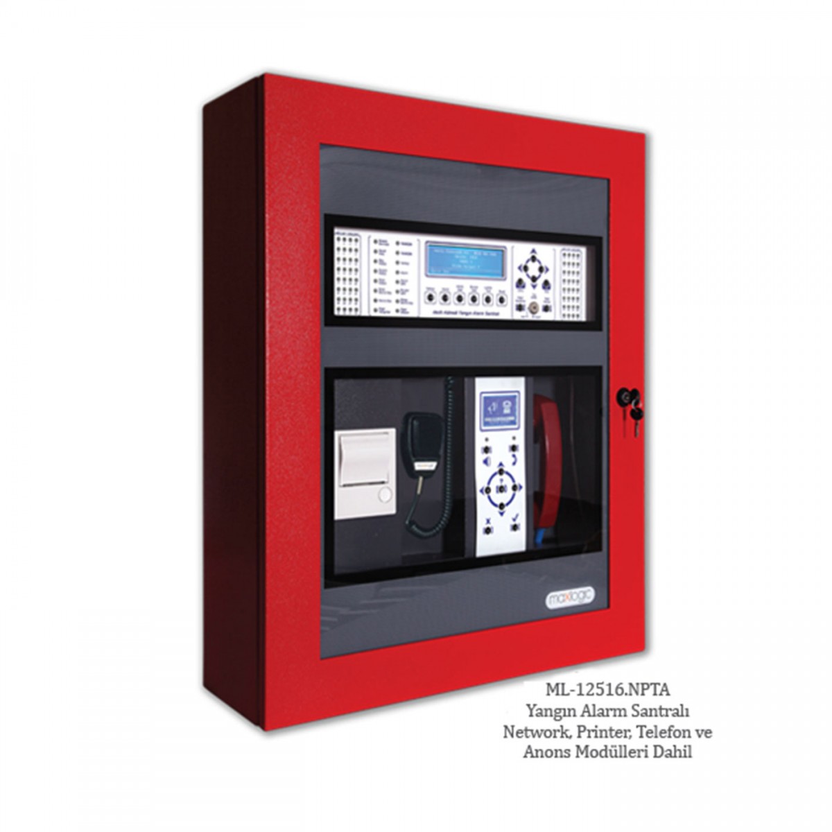 ML-12516 NPTA لوحة مفاتيح إنذار الحريق
