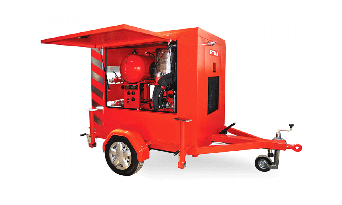 Mobil Yangın Söndürme ve Su Baskını Boşaltma Pompası